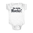 thumbnail image 1 of My daddy rocks! - wallsparks cute & funny Brand - baby one piece bodysuit - Great baby shower gift!, 1 of 3