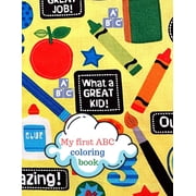 My first ABC coloring book, Paperback
