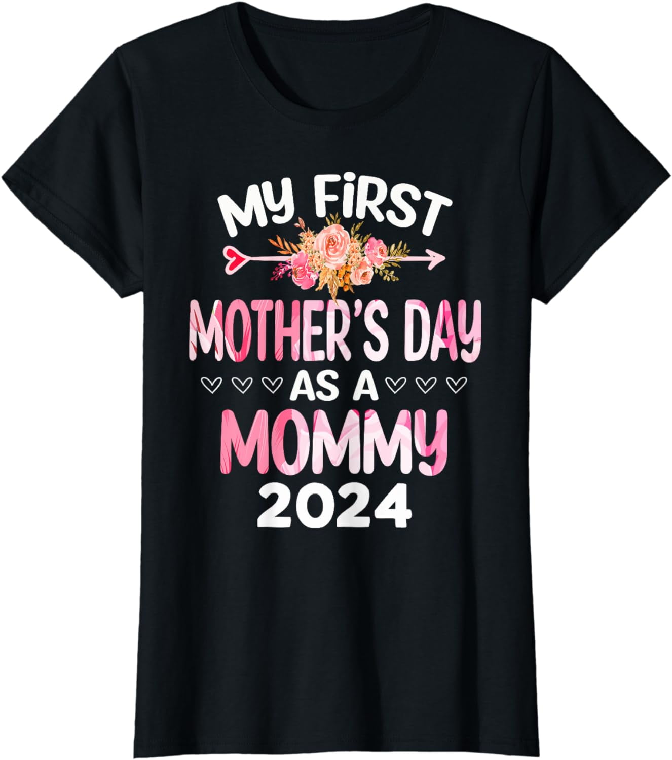 My First Mothers Day As A Mommy Mothers Day 04 New Mom T Shirt