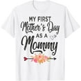 thumbnail image 1 of My first Mother's day as a Mommy Mothers Day 2024 New Mom T-Shirt, 1 of 4