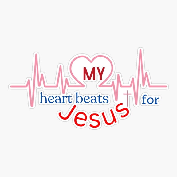 My heart Beats for Sticker