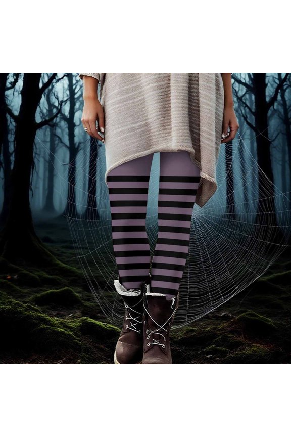 My items VOESLSOO Halloween Women's Costume Stretchy Leggings Women Graphic Printed Yoga Pants for Party Workout Leggings under 10