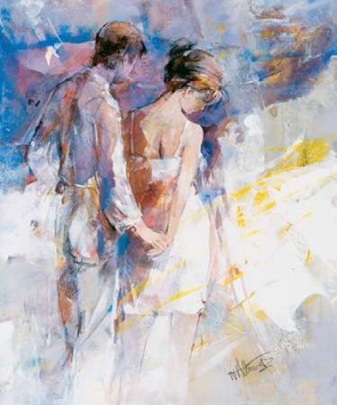 My love I Canvas Art - Willem Haenraets (20 x 24)