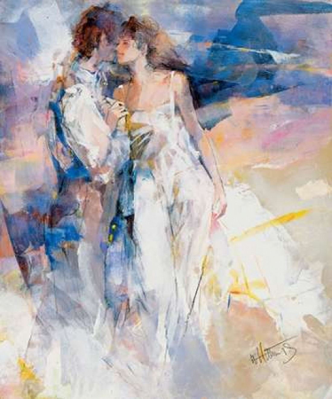 My love II Canvas Art - Willem Haenraets (20 x 24)