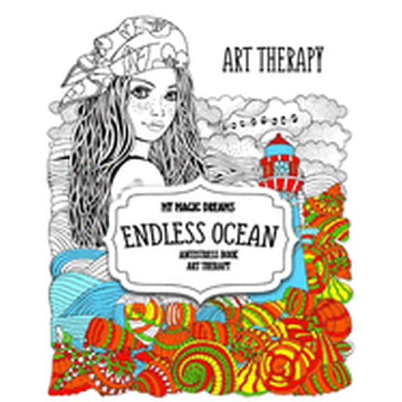 My magic dreams. Endless ocean: antistress book (Paperback)