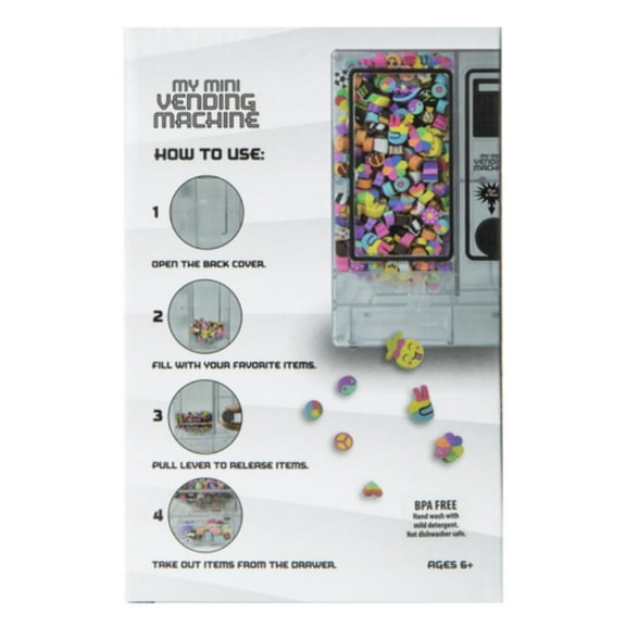 My mini vending machine 3.9in (W) x 4.9in (H)