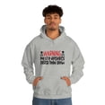 thumbnail image 1 of My mouth runs faster Hooded Sweatshirt, 1 of 9