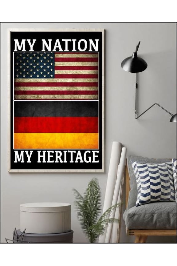 My nation my heritage poster 11 x 17 Inch Poster