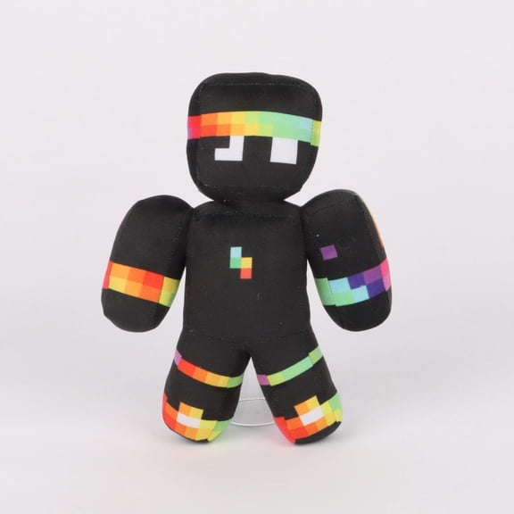 My pixelated plush toy, color-blocking game merchandise, children's birthday gift, home decoration, soft block-shaped cloth doll