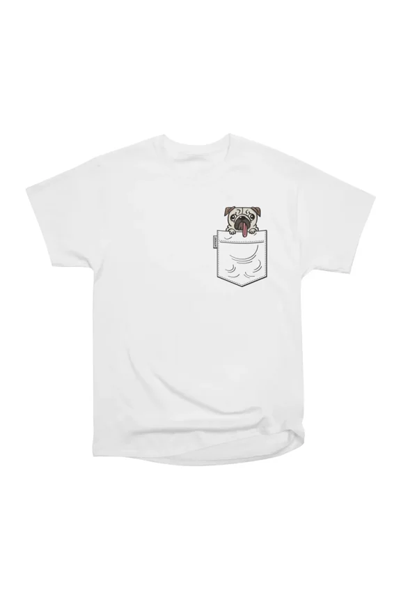My pocket Pug T-Shirt Tee Gift For Him Merch For Her Apparel For Friend