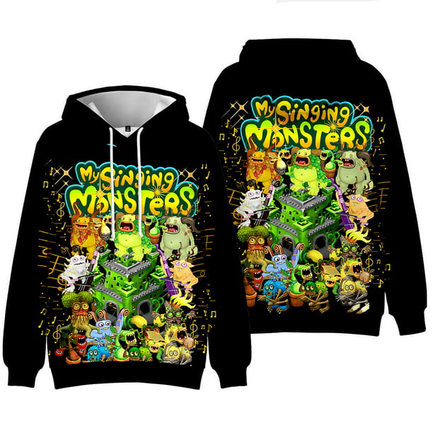 My singing monsters Hoodie Unisex Sweatshirts Fashion Kids Pullover ...