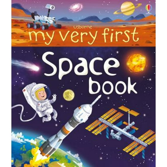 Pre-Owned My very first Space book Board Book Emily Bone