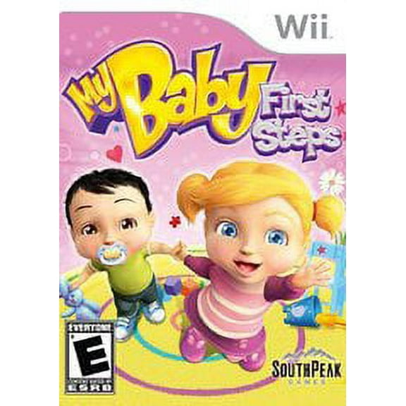 Pre-Owned MyBaby First Steps Nintendo Wii Physical Simulation Video Game