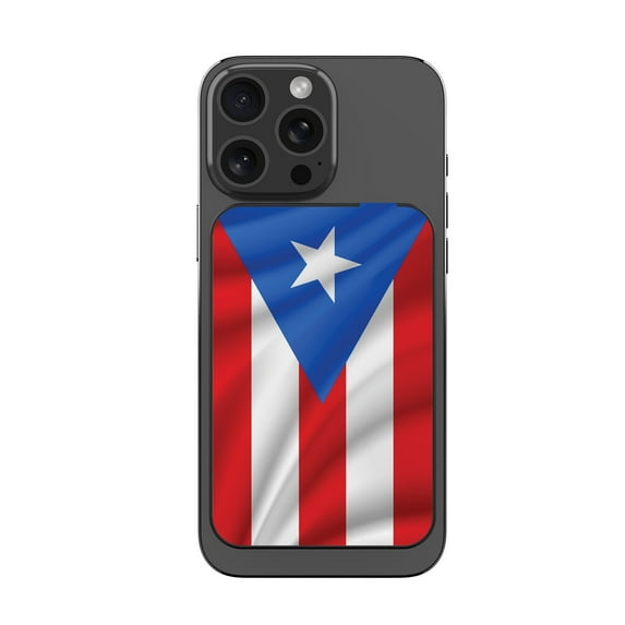 MyBat Design Lab 10000mAh Magnetic Wireless Power Bank - Black - Puerto Rican Flag