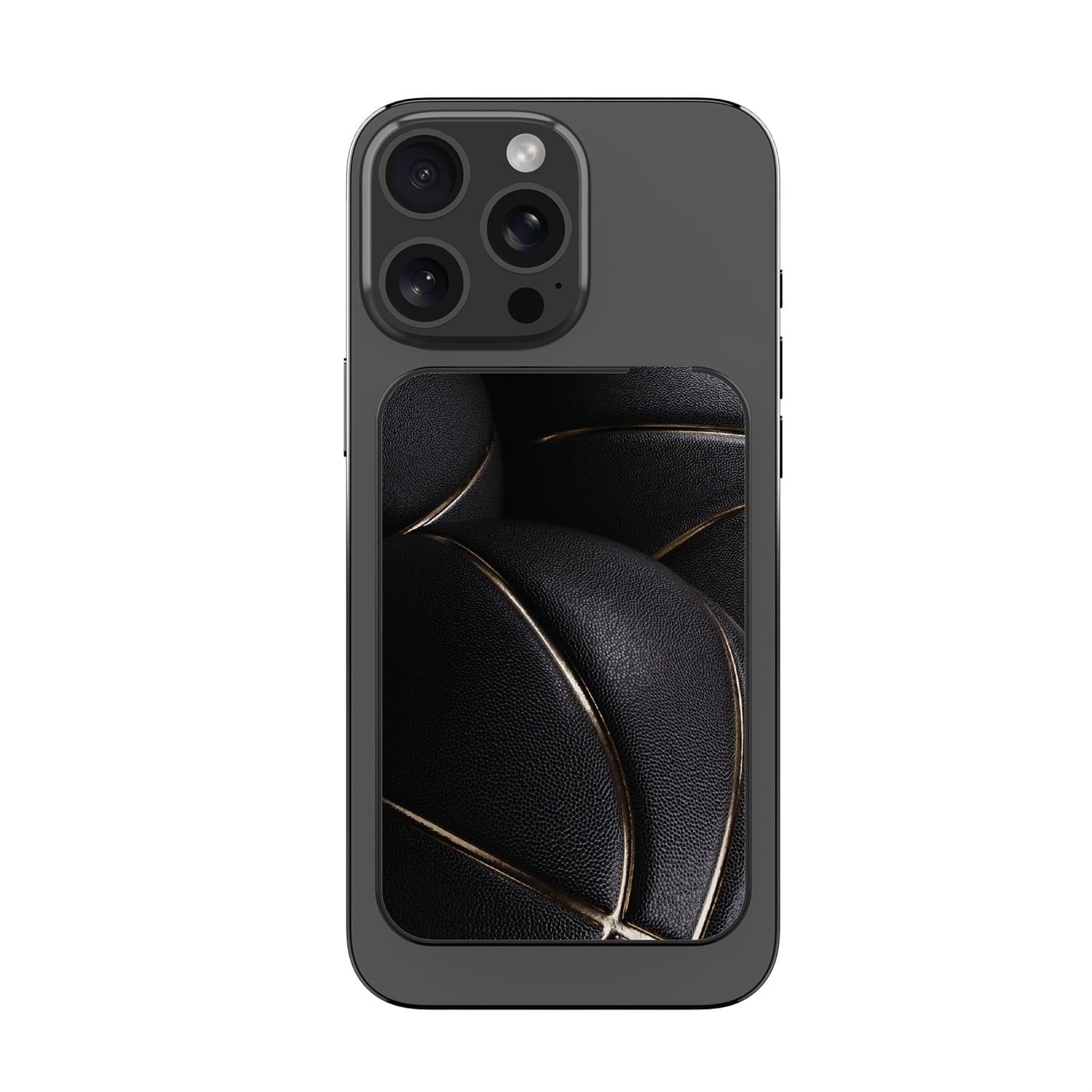 MyBat Design Lab 5000mAh Magnetic Wireless Power Bank - Black - Black Basketballs