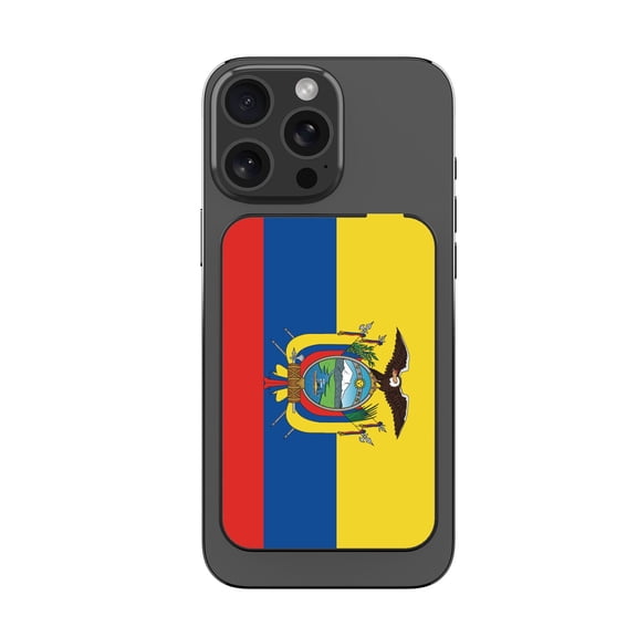 MyBat Design Lab 5000mAh Magnetic Wireless Power Bank - Black - Ecuadorean Flag
