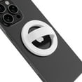 thumbnail image 1 of MyBat Pro Magnetic Silicone Ring Grip Phone Holder, Loop Grip Phone Holder, Magsafe Phone Grip Skin for Phone Grip, White, 1 of 6