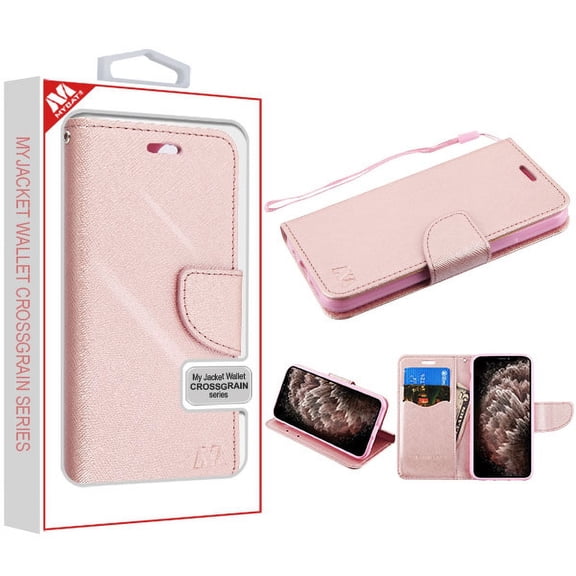 MyBat MyJacket Wallet Case For iPhone 11 Pro Max (6.5" screen) - Rose Gold