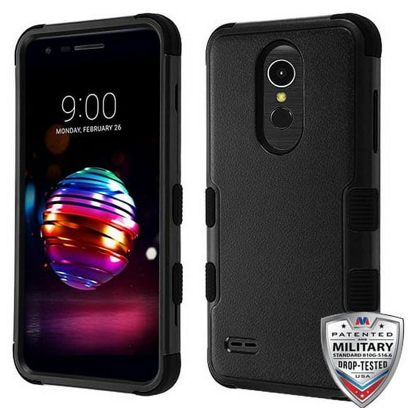 MyBat Natural Tuff Hybrid Protective Case For LG K30 & K10 (2018) - Black