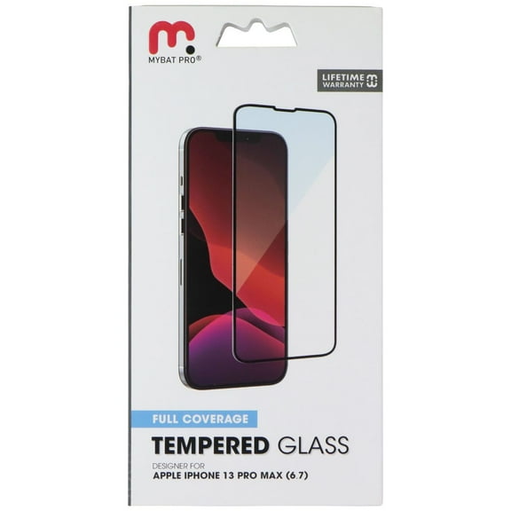 Pro Full Coverage Tempered Glass Screen Protector Compatible With Apple iPhone 13 Pro Max (6.7) / 14 Plus (6.7) - Clear