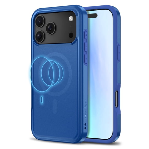 MyBat Pro Fuse Series MagSafe Compatible Case for iPhone 17 Pro,Shockproof,Ultra-Thin Design,Blue