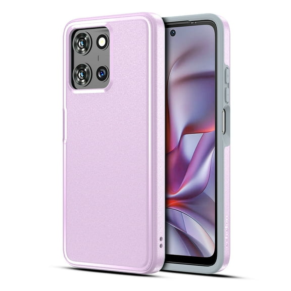 MyBat Pro Intact Series Rugged Phone Case for Motorola Moto G 5G (2026/2025)/Moto G Play (2026), Dual Layer Shockproof Protective Cover with Raised Screen & Camera Protection, Lilac