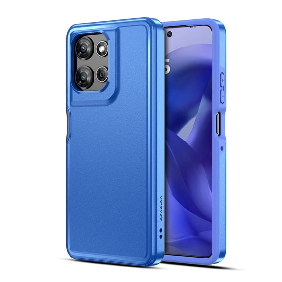MyBat Pro Intact Series Rugged Phone Case for Motorola Moto G Power 5G (2026/2025), Dual Layer Shockproof Protective Cover with Raised Screen & Camera Protection, Reflex Blue