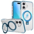thumbnail image 1 of MyBat Pro Lure Series Case MagSafe Kickstand Ring for iPhone 16 - Blue, 1 of 7