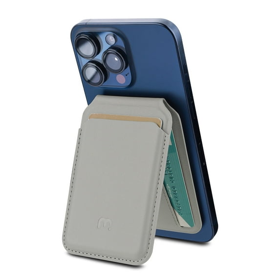 MyBat Pro MagStash MagSafe Wallet Folio for iPhone Cases- Gray