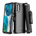 thumbnail image 1 of MyBat Pro Maverick Series Case with Holster for Motorola Moto G 5G (2022) - Black, 1 of 5