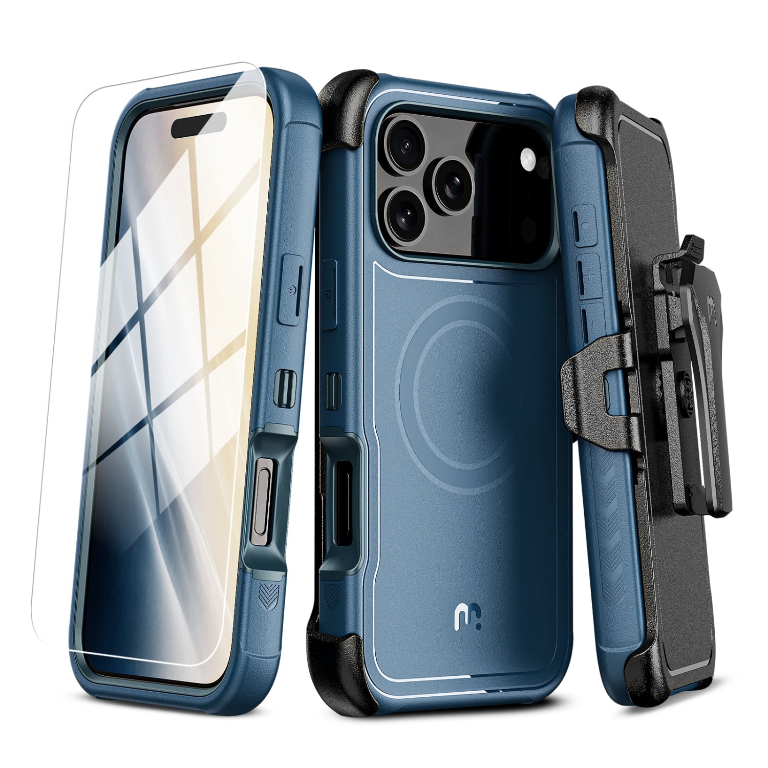 MyBat Pro Maverick Series Protective Case for iPhone 18 Pro with Belt ...