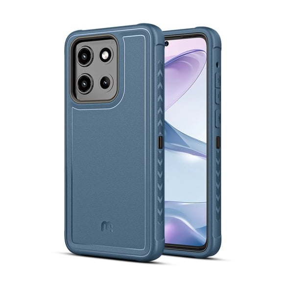 MyBat Pro Maverick Series Rogue Edition Case for Motorola Moto G Stylus 5G (2026) / Moto G Stylus 5G (2025) ,Heavy Duty Protection Rugged Case,Shockproof - Blue