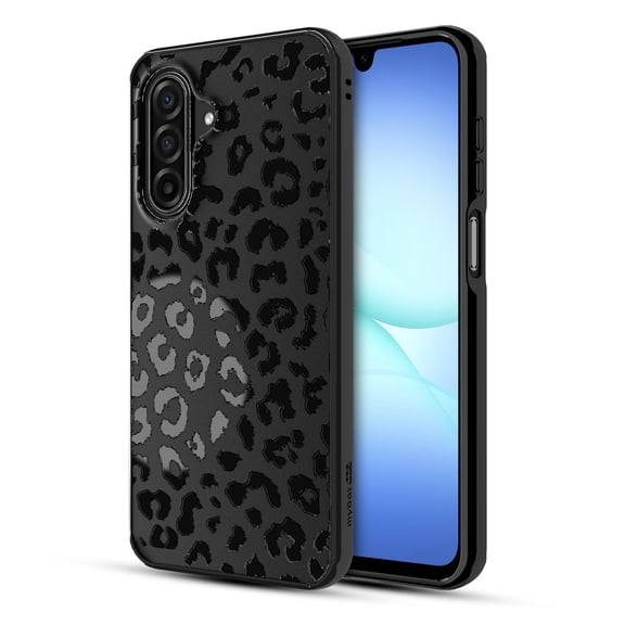 MyBat Pro Mood Series Case for Samsung Galaxy A17 5G / Galaxy A16 5G - Black Leopard