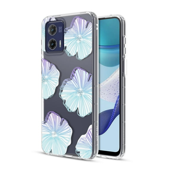 MyBat Pro Mood Series Case (with Diamonds) for Motorola Moto G 5G (2023) - Seashell