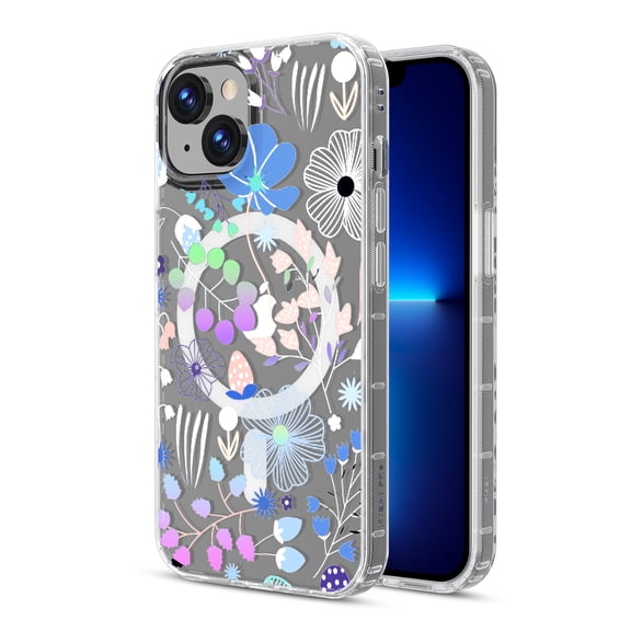 MyBat Pro Mood Series MagSafe Case for iPhone 17e / 16e / 14 / 13 - Wildflowers