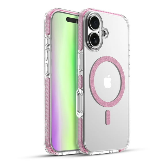 MyBat Pro Shimmer Series MagSafe Compatible Case for iPhone 17 - Rose Gold