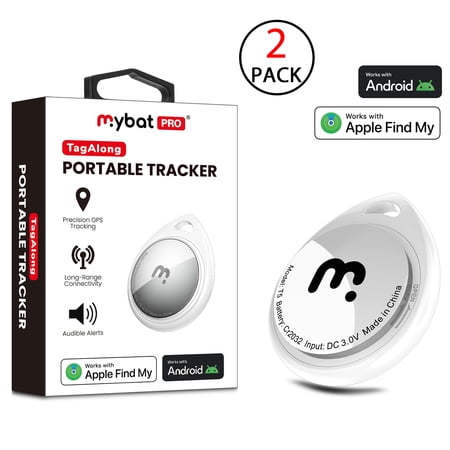 MyBat Pro TagAlong Portable Tracker (2pcs) - White price history and forecast - MyBat Pro