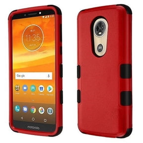 MyBat TUFF Hybrid For Motorola Moto E5 Plus & 5 Supra RED BLACK