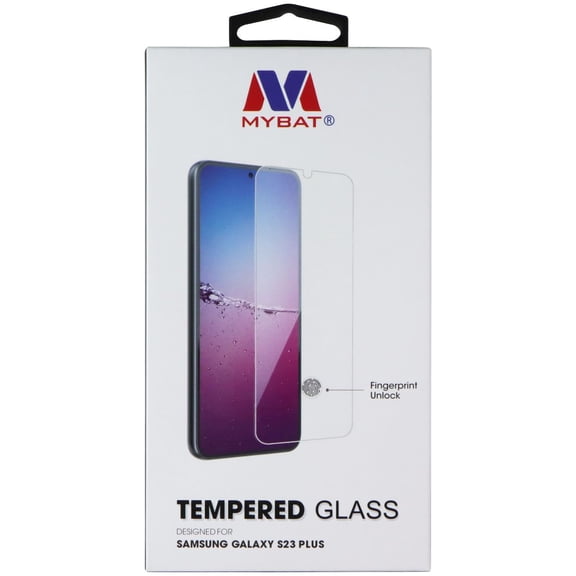 MyBat Tempered Glass with Fingerprint Unlock for Samsung Galaxy S23+ (Plus)