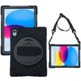 thumbnail image 1 of MyBat Pro TurnTablet Xtra Grip Series 10.9 in Tablet Case, Black / Black, 1 of 7