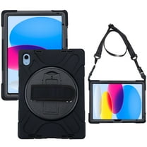 MyBat Pro TurnTablet Xtra Grip Series 10.9 in Tablet Case, Black / Black