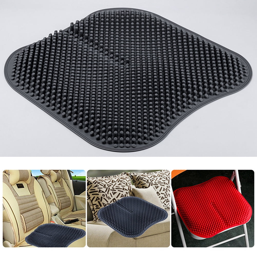 MyBeauty 3D Silicone Car Seat Cover Breathable Non Slip Elastic Massage  Cushion Chair Pad
