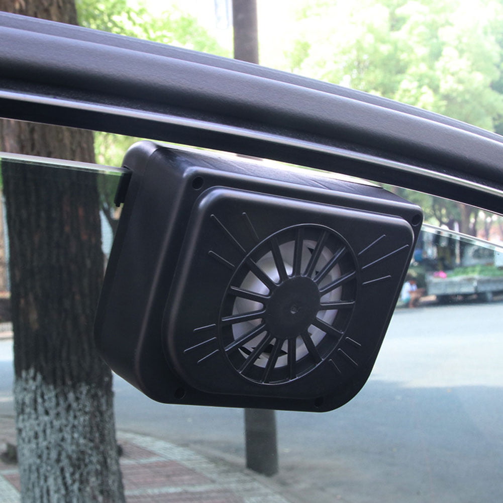 Solar Power Air Vent Vehicle Car Window Fan Auto Ventilator Exhaust  Ventilation