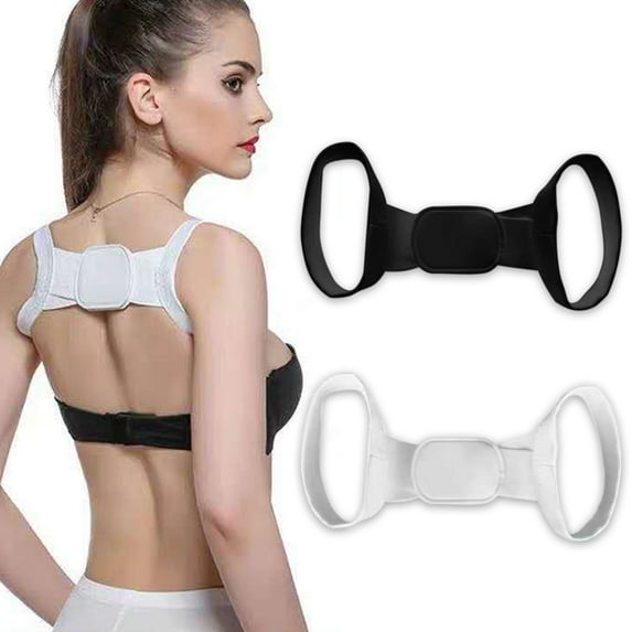 MyBeauty Kid Adult Adjustable Posture Corrector Body Shoulder Back Support Belt Band Black