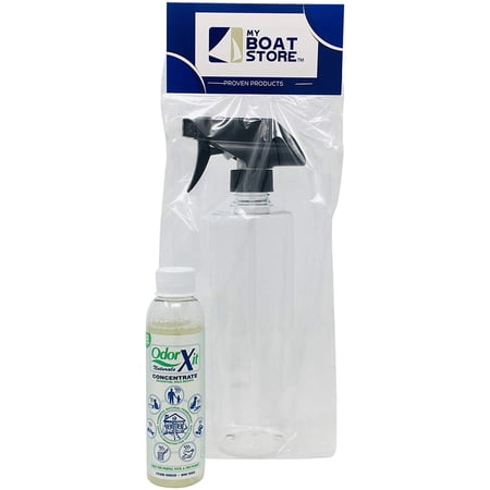 MyBoatStore Odor Xit Odor Eliminator 4 Oz Concentrate Bundle with 16 Ounce Spray Bottle (2 Items)