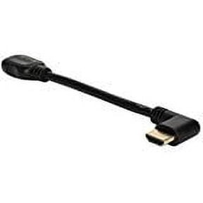 MyCableMart 8INCH High Speed 4K@60Hz HDMI EXTENSION Cable with RIGHT ANGLE CONNECTOR
