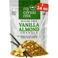 thumbnail image 1 of MyCerealMix Vanilla Almond Sugar-Free Granola, 24oz, Pack of 1, 1 of 7