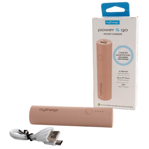 MyCharge Power & Go Pocket Charger(Beige)