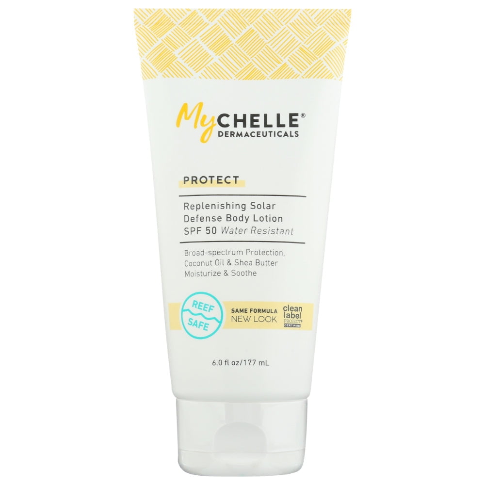 MyChelle Dermaceuticals Replenishing Solar Defense Body Lotion SPF 50 Anti-Aging 6 fl oz 177 ml
