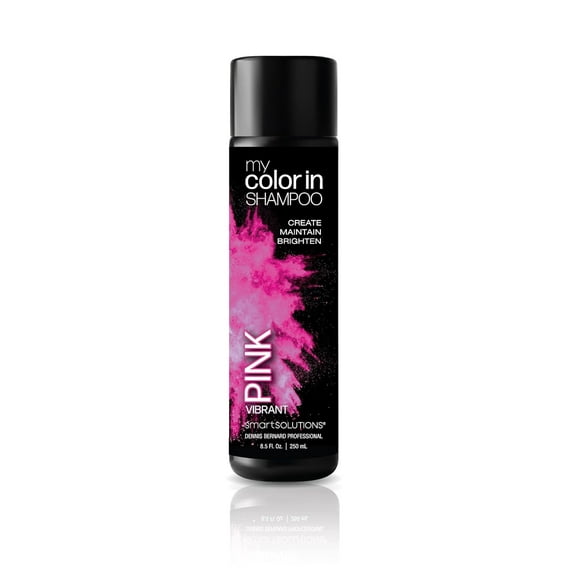 MyColorIn Color Depositing Shampoo (Vibrant Pink) - Sulfate & Paraben Free Hair Dye | Made in USA (8.5 Fl Oz))